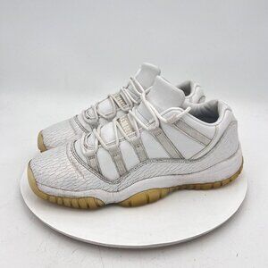 Nike Air Jordan 11 Retro Jubilee Youth Size 9Y Men 9 White Platinum Shoes